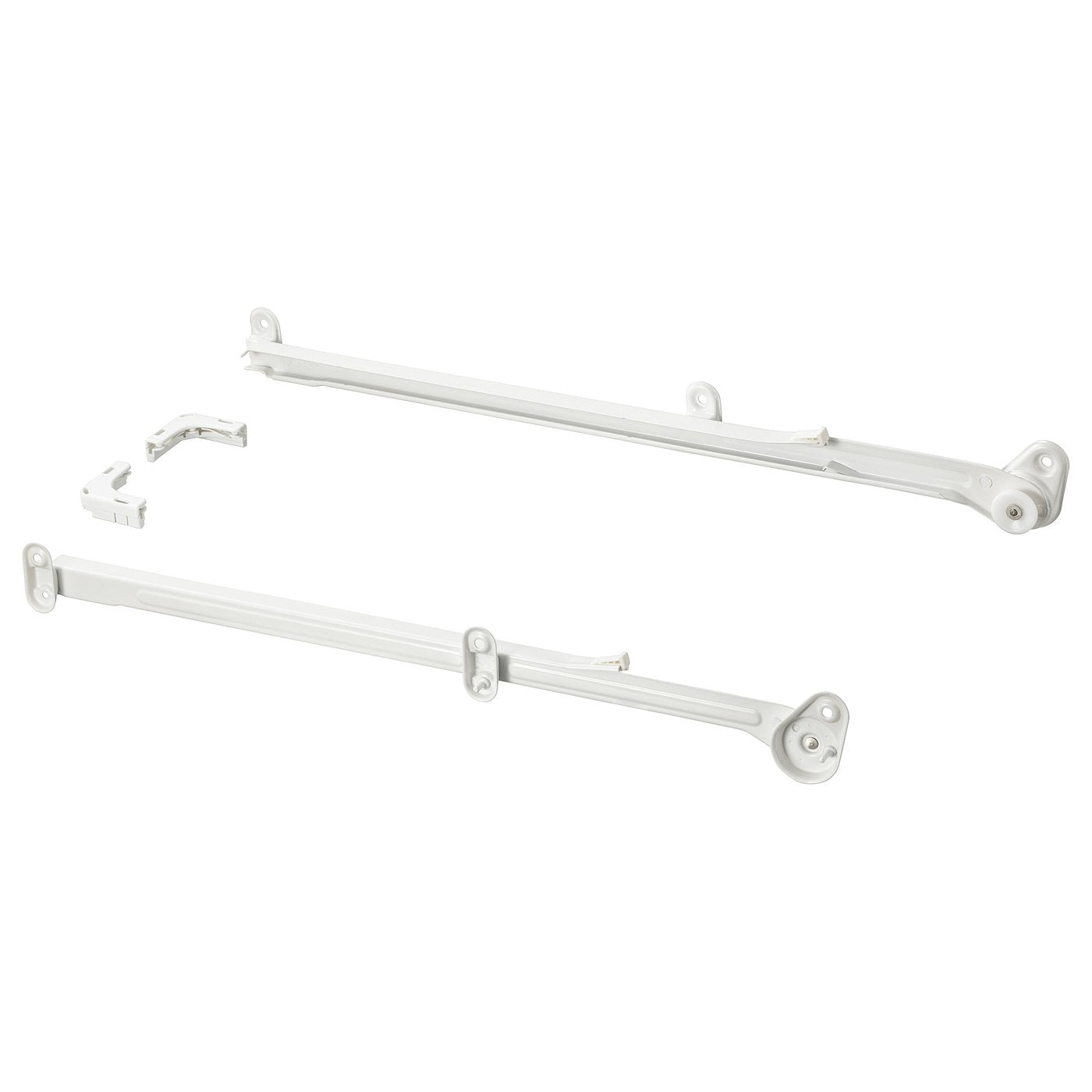 ALTARLIDEN pull-out rail for baskets, white, 62 cm, 2 pack