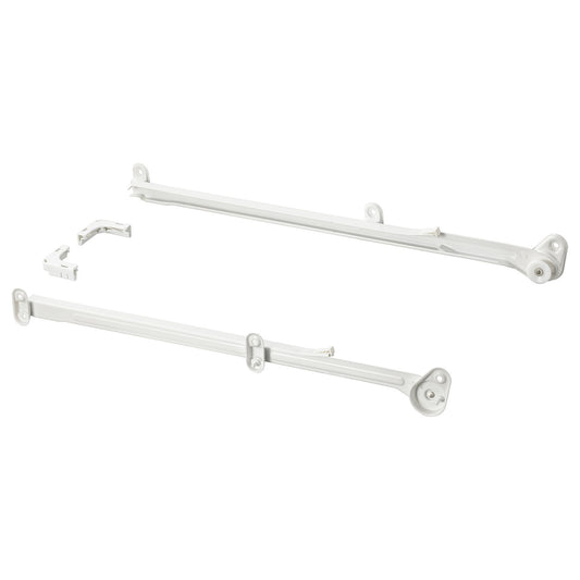 ALTARLIDEN pull-out rail for baskets, white, 62 cm, 2 pack