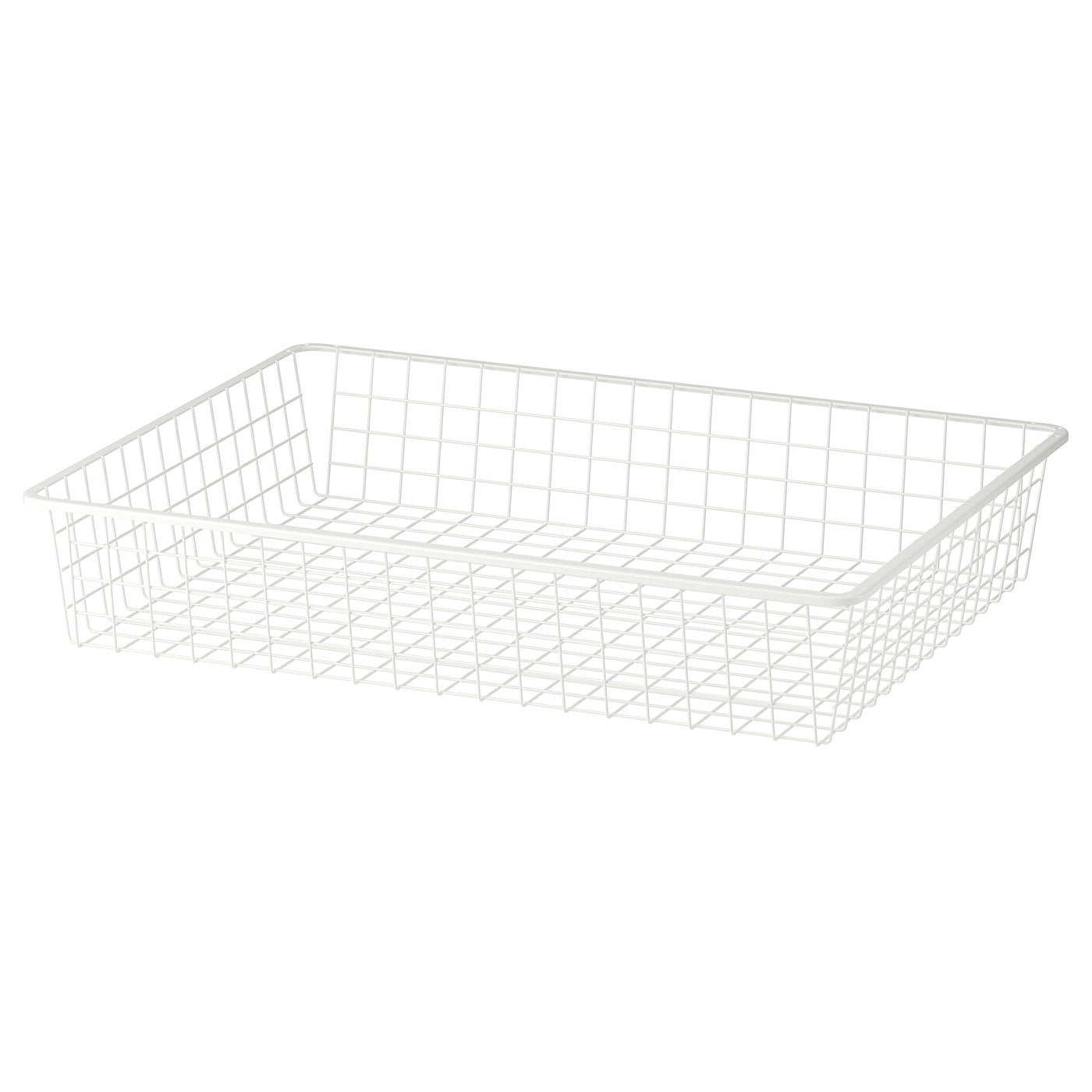 ALTARLIDEN wire basket, white, 80 cm