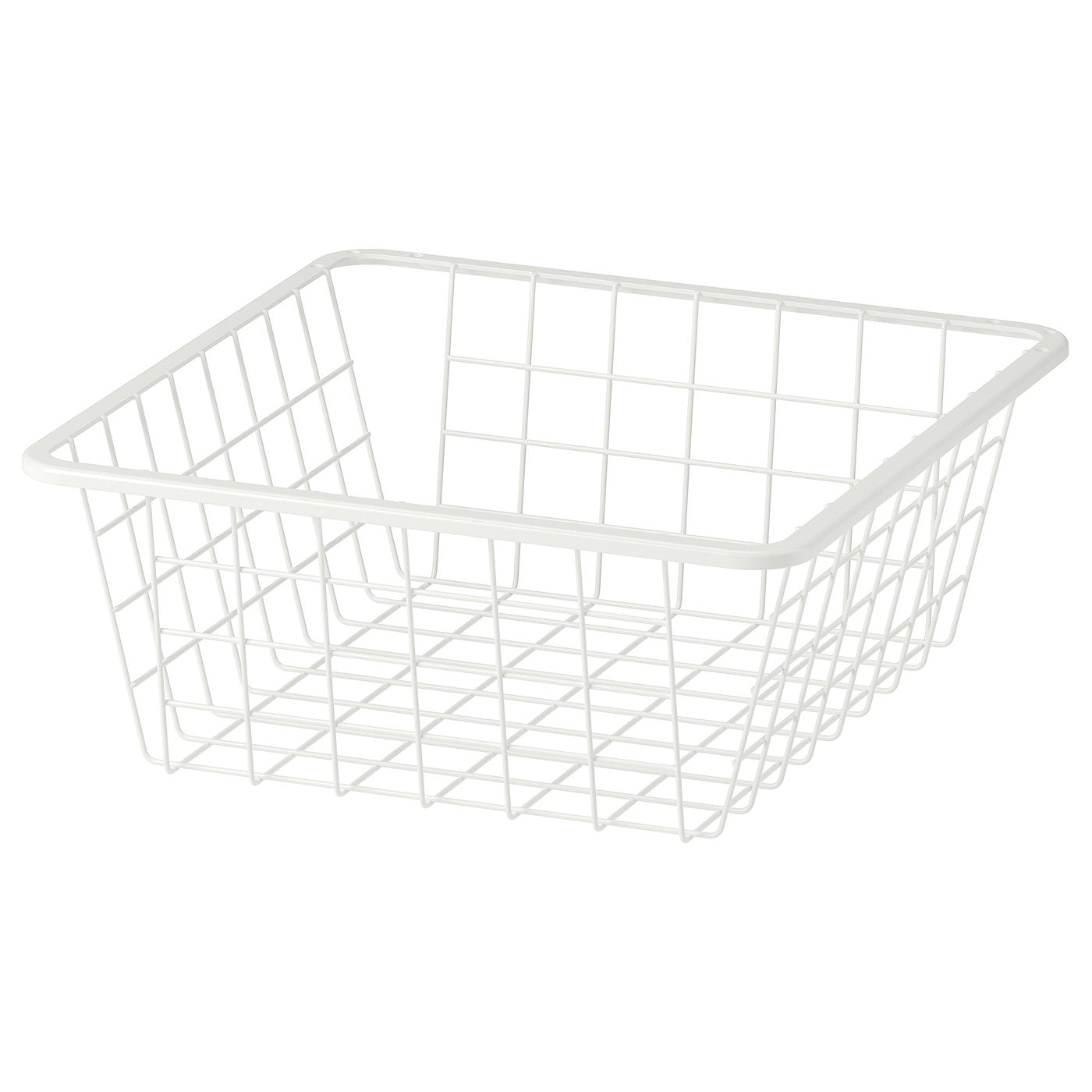 ALTARLIDEN wire basket, white, 40x42 cm