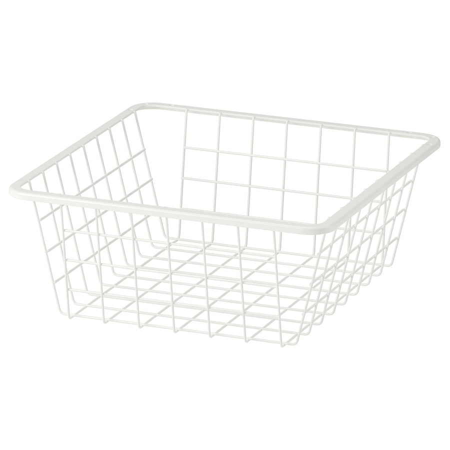 ALTARLIDEN wire basket, white, 40x42 cm