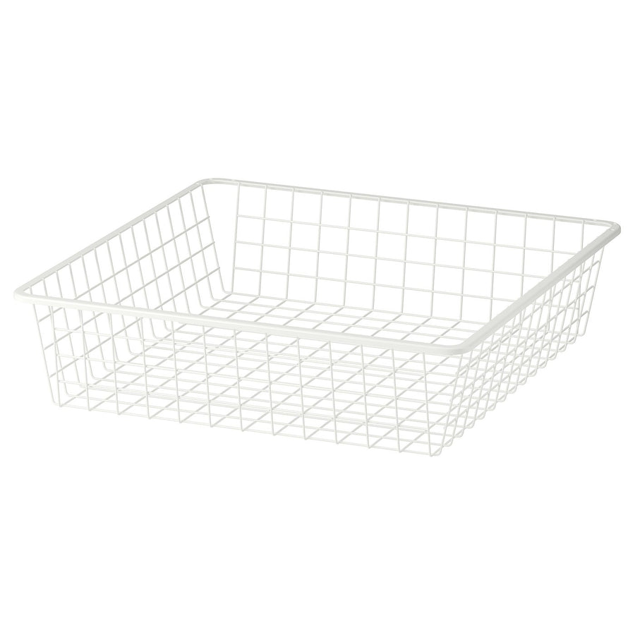 ALTARLIDEN wire basket, white, 60 cm
