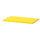 ALTARLIDEN shelf, yellow, 60x42 cm