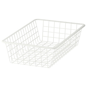 ALTARLIDEN wire basket, white, 40x62 cm