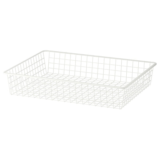ALTARLIDEN wire basket, white, 80x62 cm