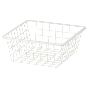 ALTARLIDEN wire basket, white, 40x42 cm