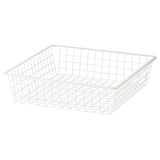 ALTARLIDEN wire basket, white, 60x62 cm