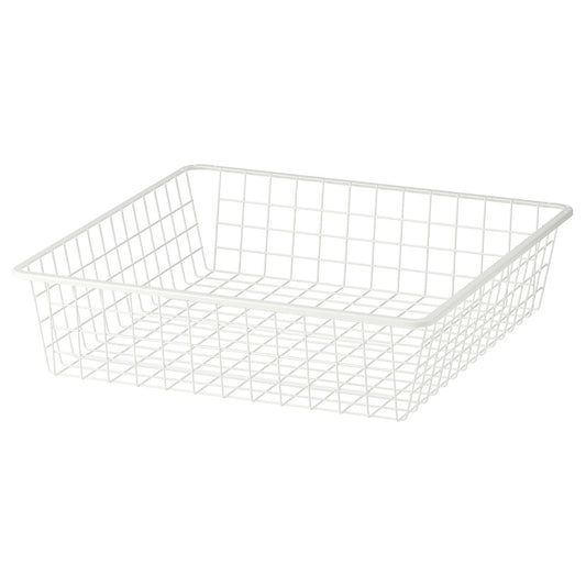 ALTARLIDEN wire basket, white, 60x62 cm