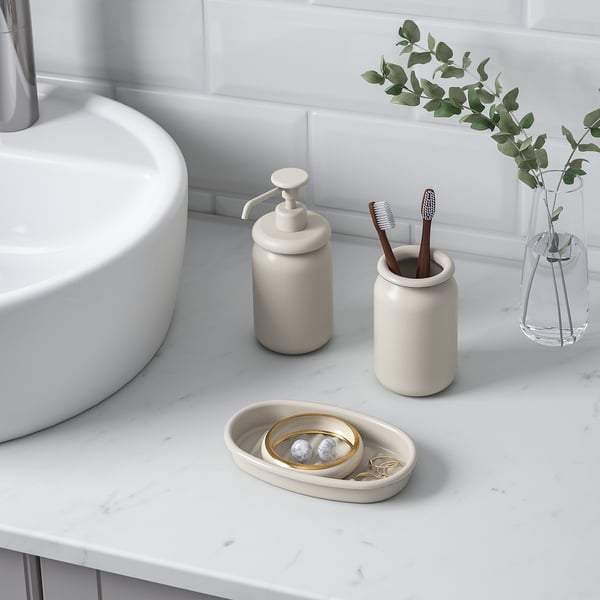 ÅLTJÄRN - 3-piece bathroom set