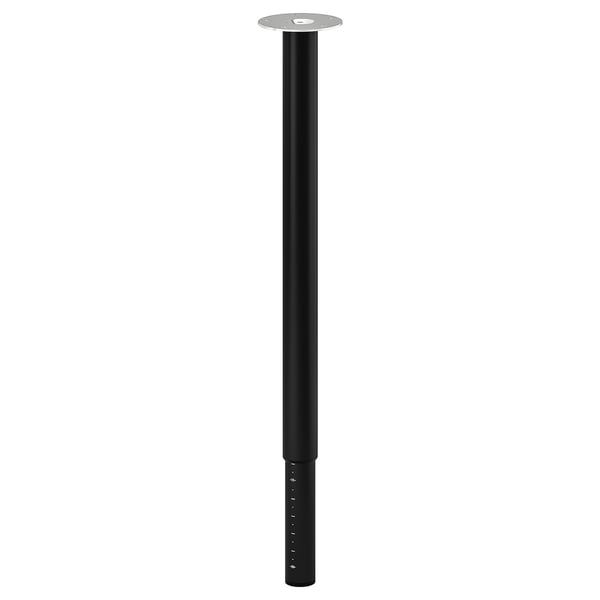 ANFALLARE / OLOV - Desk, bamboo/black, 140x65 cm