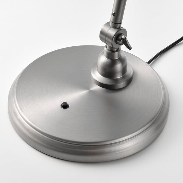 ANKARSPEL work lamp, pewter effect, 20 cm