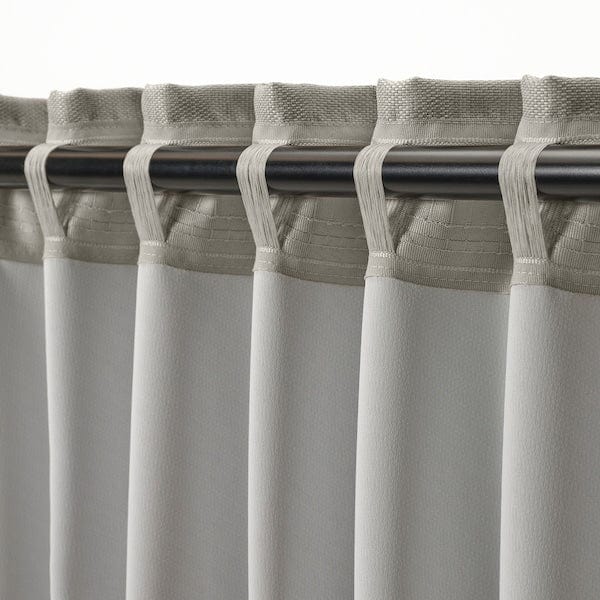 Ikea ANNAKAJSA - semi-transparent awning, 2 sheets, light grey,145x300 cm