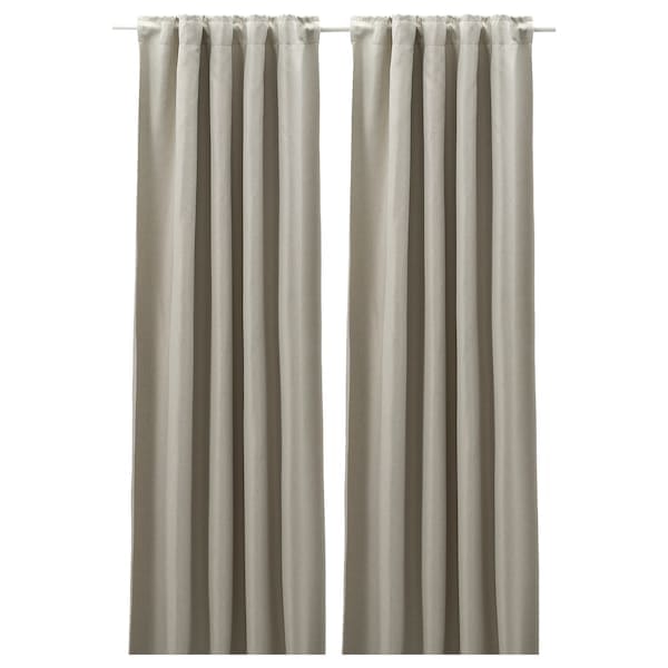 Ikea ANNAKAJSA - semi-transparent awning, 2 sheets, light grey,145x300 cm