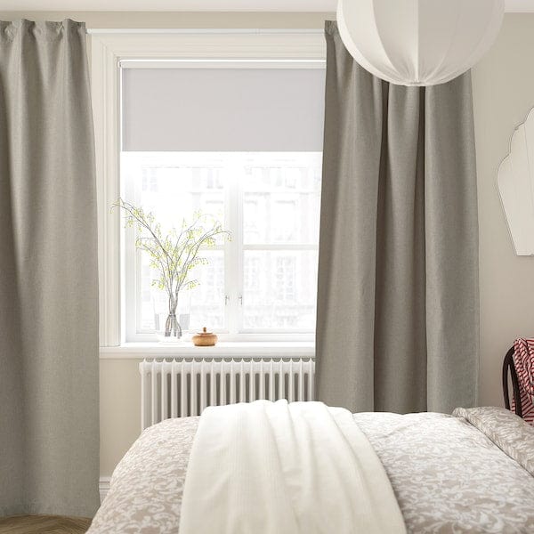 Ikea ANNAKAJSA - semi-transparent awning, 2 sheets, light grey,145x300 cm