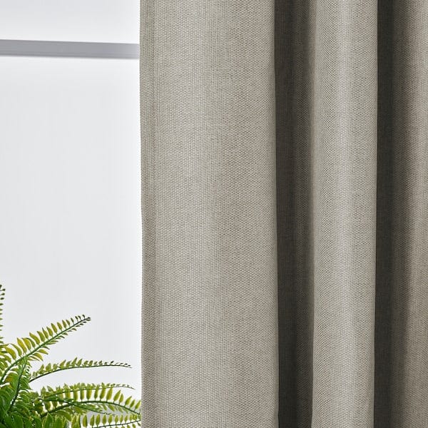 Ikea ANNAKAJSA - semi-transparent awning, 2 sheets, light grey,145x300 cm