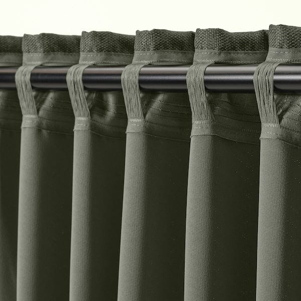 Ikea ANNAKAJSA - Semi-transparent awning, 2 sheets, dark green,145x300 cm