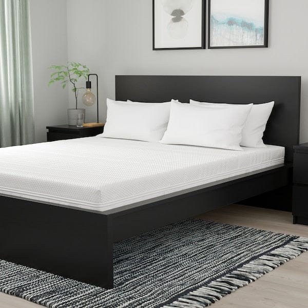 Ikea ÅNNELAND - Foam mattress, semi-rigid/white, , 140x200 cm