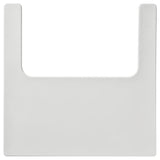 ANTILOP tray mat, grey, 38x38 cm