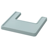 ANTILOP highchair tray, grey-blue, 42x42 cm