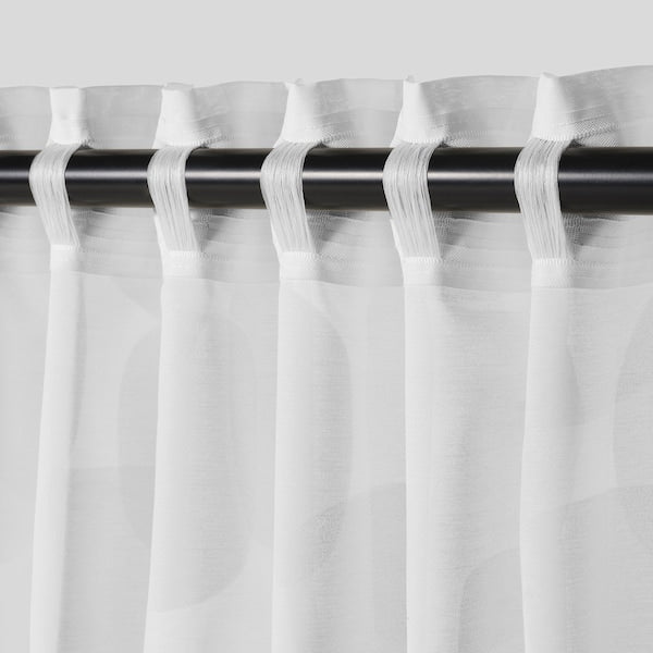 APELSTÄVMAL - Curtain, 2 sheets, white,145x300 cm