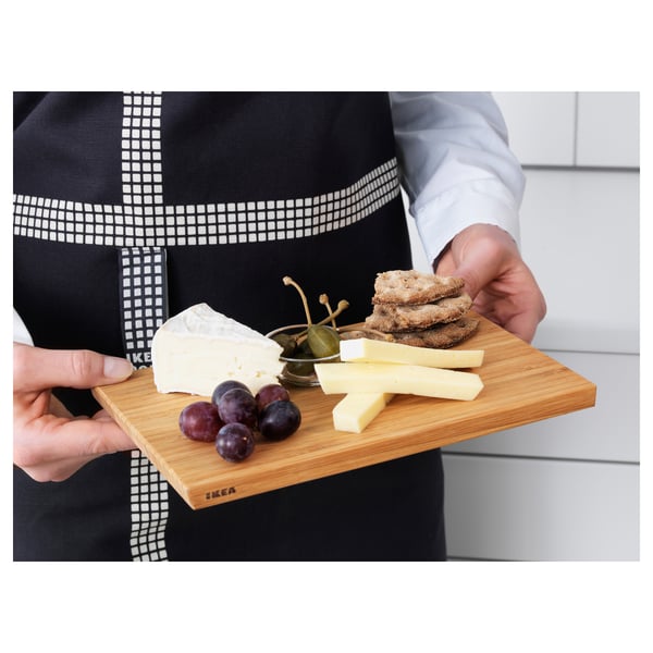 APTITLIG chopping board, bamboo, 24x15 cm