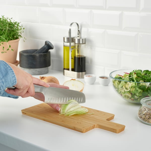 APTITLIG chopping board, bamboo, 31x15 cm