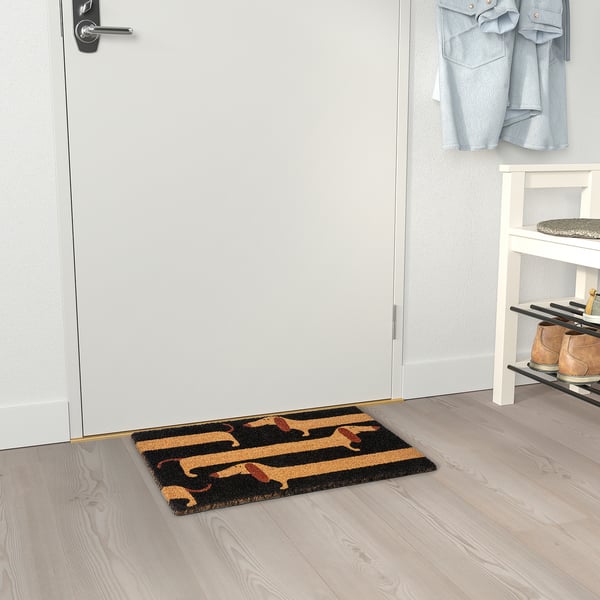 ARBETSTÅG - ARBETSTÅG Door mat, dog, 40x60 cm