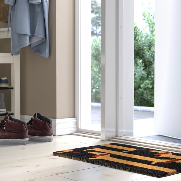 ARBETSTÅG - ARBETSTÅG Door mat, dog, 40x60 cm