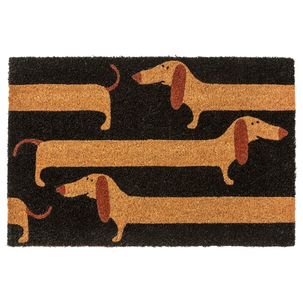 ARBETSTÅG - ARBETSTÅG Door mat, dog, 40x60 cm