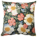 ARENBOK cushion cover, green multicolour/floral pattern, 50x50 cm
