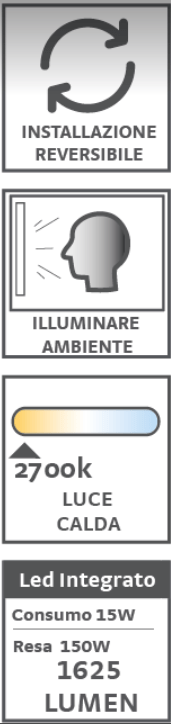 LED RETROLUMINATED AIR MIRROR 90x75