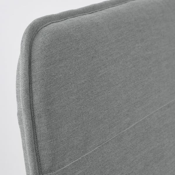 ÅRSUNDA armchair, Knisa light grey, 66.2x99.6x72.3 cm