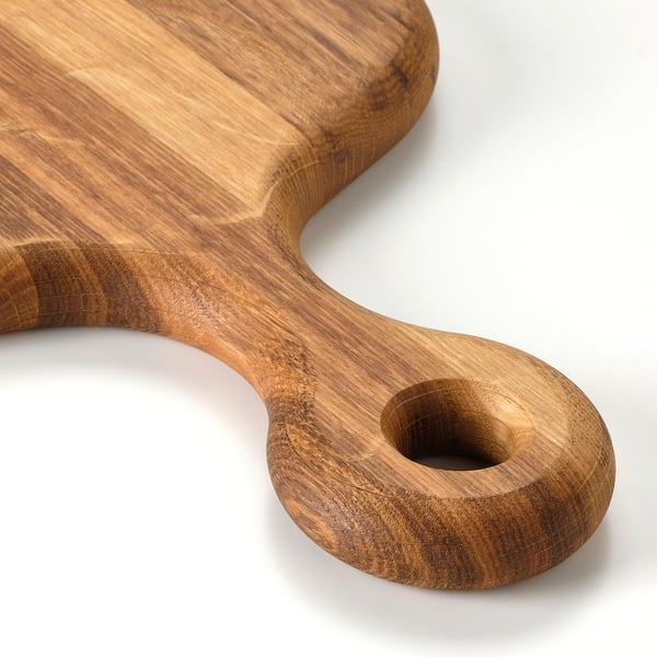 ARTISTISK chopping board, oak, 59x25 cm