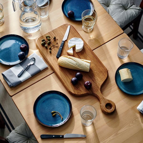 ARTISTISK chopping board, oak, 59x25 cm