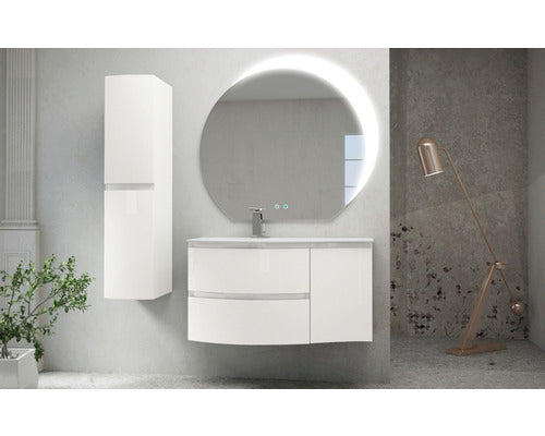 POLISHED WHITE VAGUE COLUMN L 30 P 38 H1
