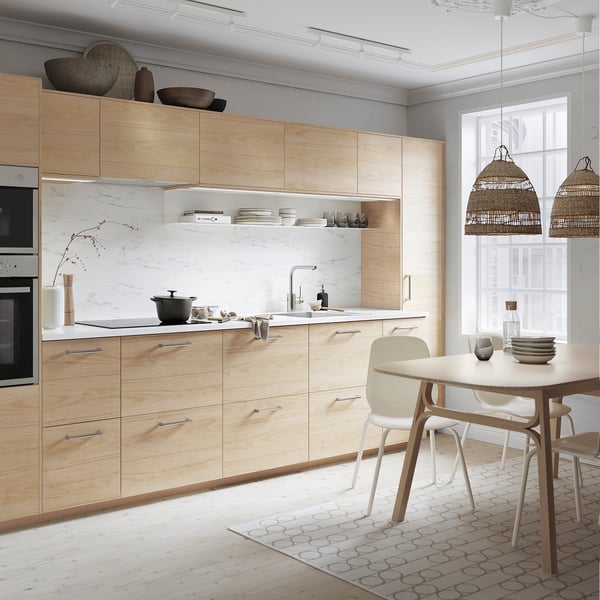 ASKERSUND - ASKERSUND Drawer front, light ash effect, 80x40 cm