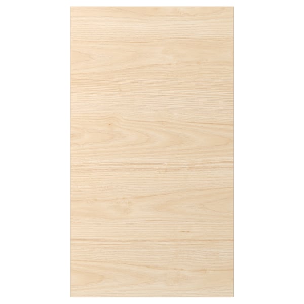 ASKERSUND front for dishwasher, light ash effect, 45x80 cm