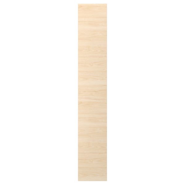 ASKERSUND cover panel, light ash effect, 39x240 cm
