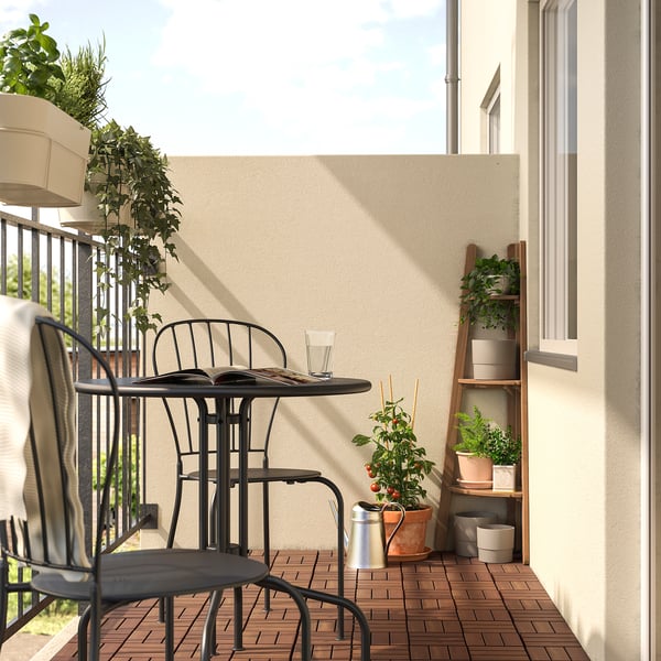 ASKHOLMEN - Plant stand, dark brown