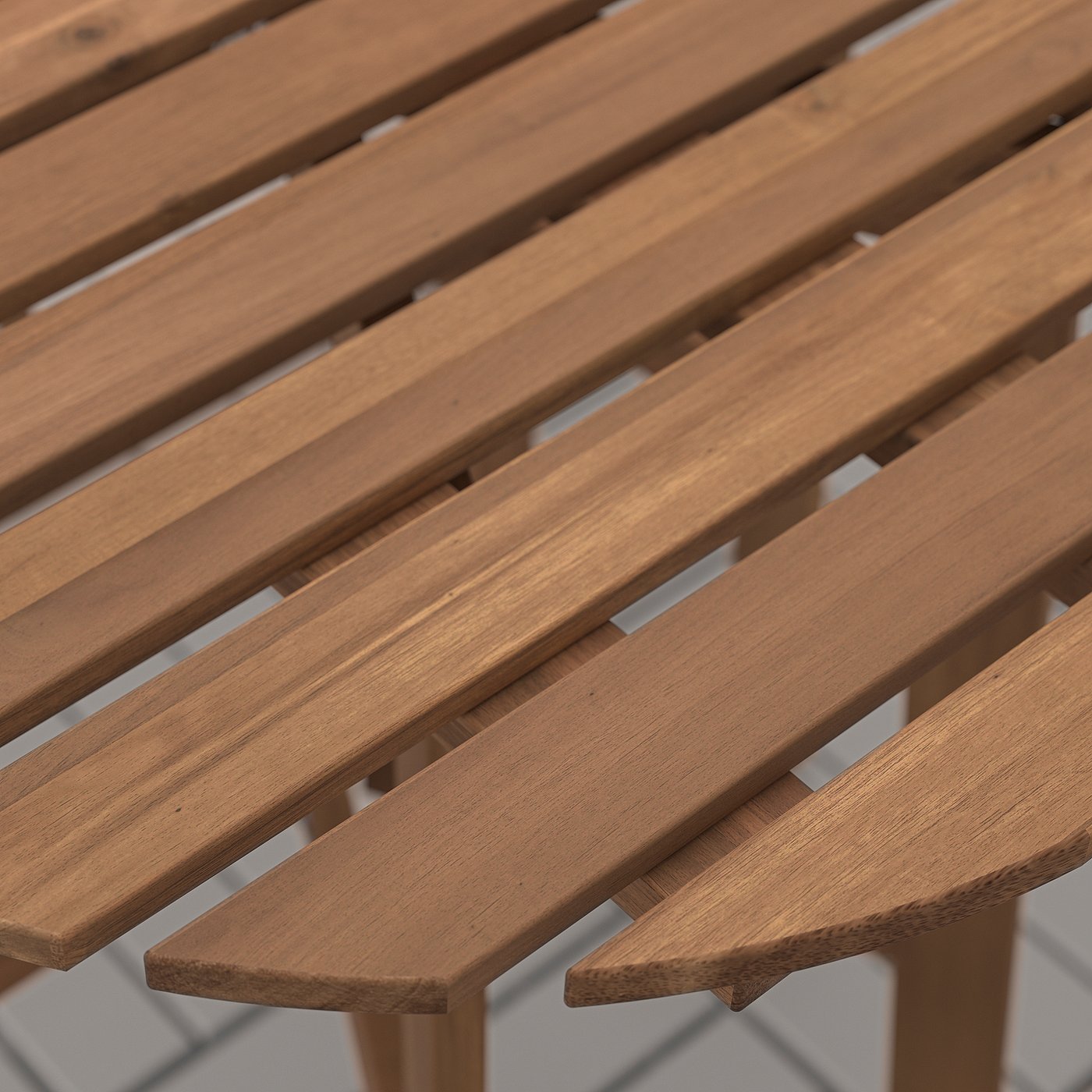 ASKHOLMEN gateleg table+4 chairs, outdoor