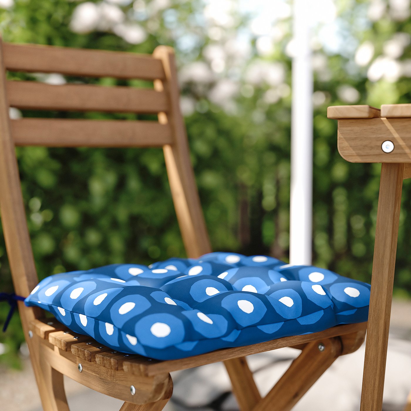 ASKHOLMEN table+4 folding chairs, outdoor