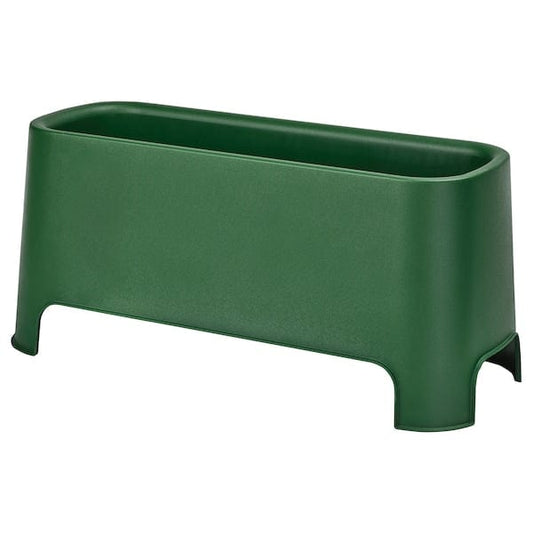 Ikea ASPAREN - Planter, green outdoor,89x38 cm