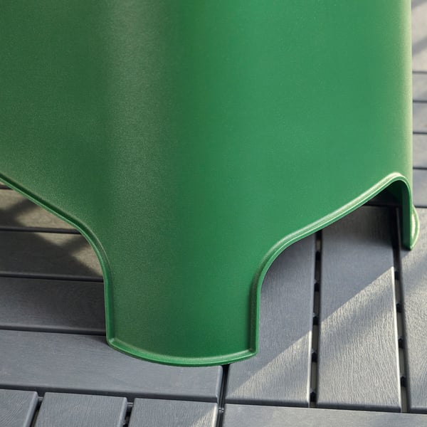 ASPAREN planter, green outdoor, 89x38 cm
