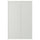 ASPUDDEN 2-p door f corner base cabinet set, light grey, 25.0x79.7 cm