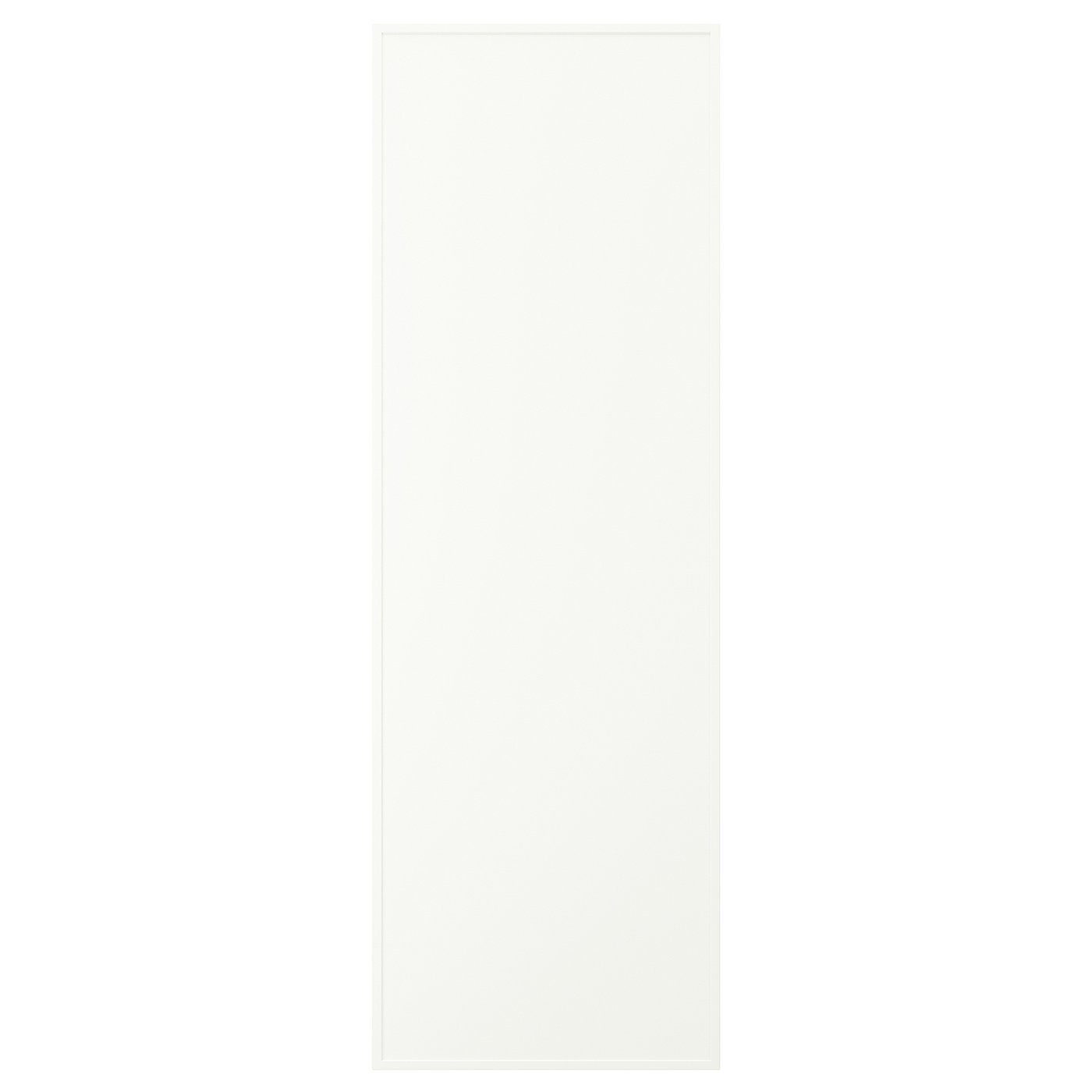 ASPUDDEN door, matt white, 60x180 cm