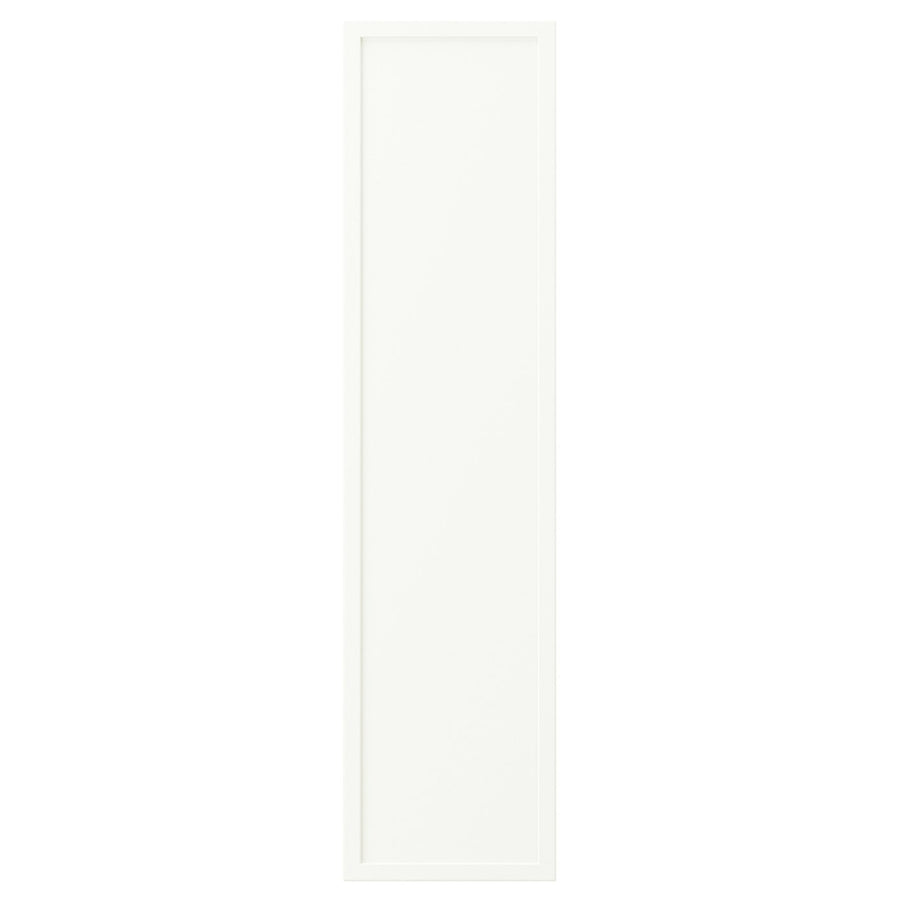 ASPUDDEN door, matt white, 20x80 cm
