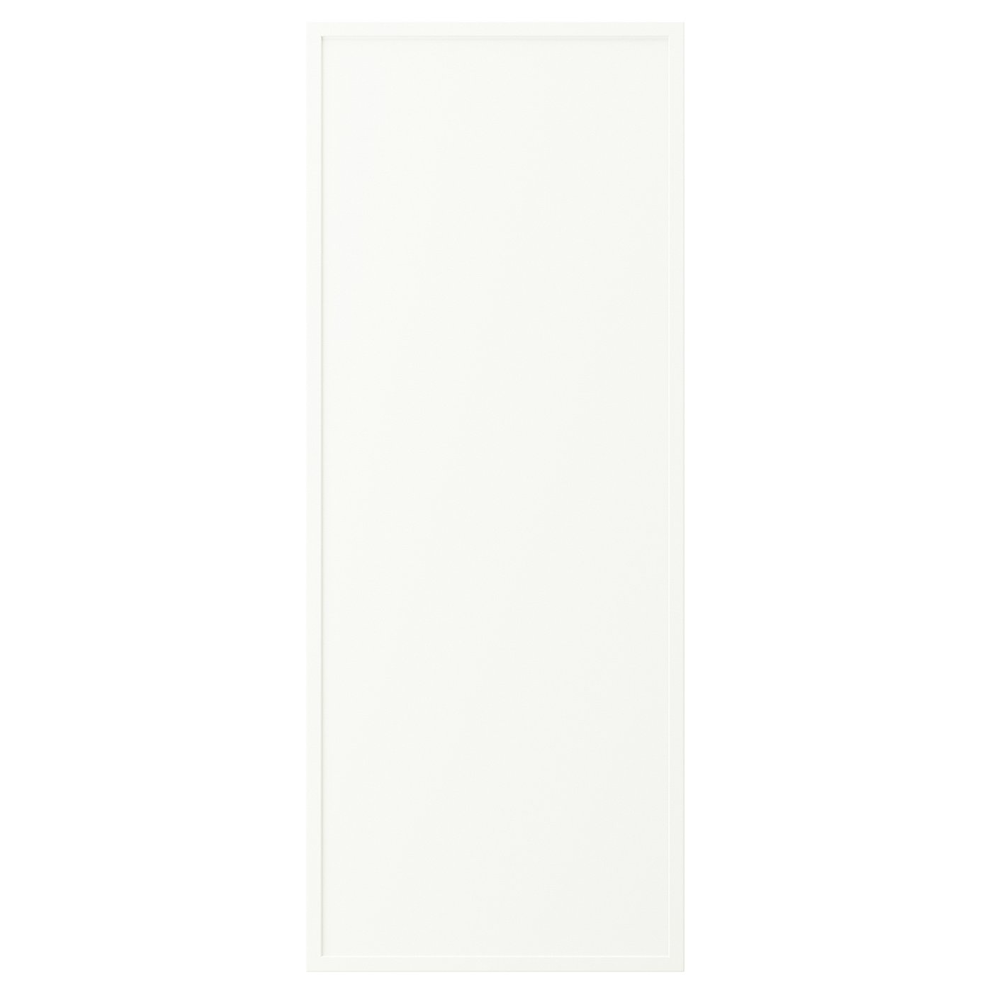 ASPUDDEN door, matt white, 40x100 cm