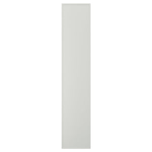 ASPUDDEN door, light grey, 40x200 cm