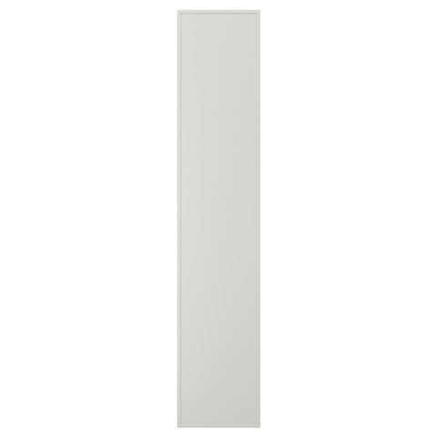 ASPUDDEN door, light grey, 40x200 cm