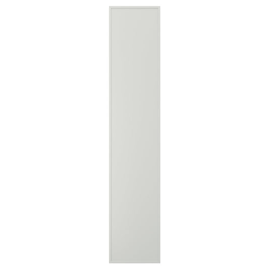 ASPUDDEN door, light grey, 40x200 cm